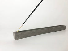 Load image into Gallery viewer, TRANQUILITY CUBIC CONCRETE INCENSE HOLDER