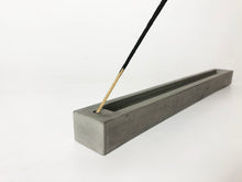 Load image into Gallery viewer, TRANQUILITY CUBIC CONCRETE INCENSE HOLDER
