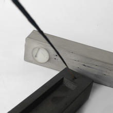 Load image into Gallery viewer, TRANQUILITY CUBIC CONCRETE INCENSE HOLDER