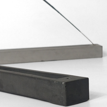 Load image into Gallery viewer, TRANQUILITY CUBIC CONCRETE INCENSE HOLDER