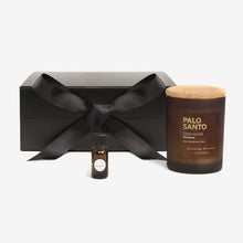 Load image into Gallery viewer, PALO SANTO HAMPER / OIL AND CANDLE