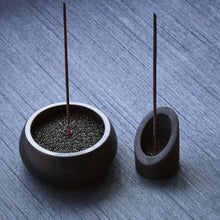 Load image into Gallery viewer, SURYA BLACK INCENSE HOLDER