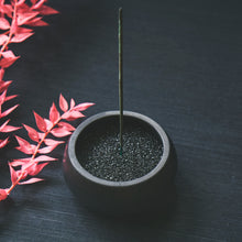 Load image into Gallery viewer, MÅNGATA BLACK INCENSE HOLDER