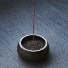 Load image into Gallery viewer, BLACK SAND FOR MÅNGATA &amp; SURYA INCENSE HOLDERS
