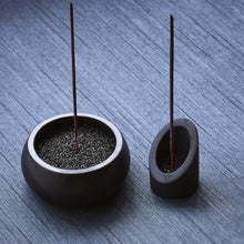Load image into Gallery viewer, BLACK SAND FOR MÅNGATA &amp; SURYA INCENSE HOLDERS
